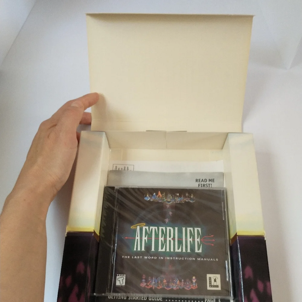 (Game Sealed!) Afterlife Big Box PC Game, CIB